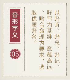 北京哪里起名字好-起名流程五